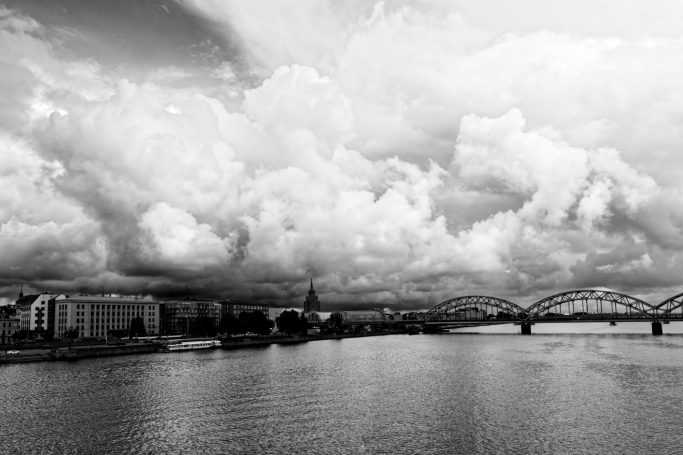 Black Cloud Over Riga